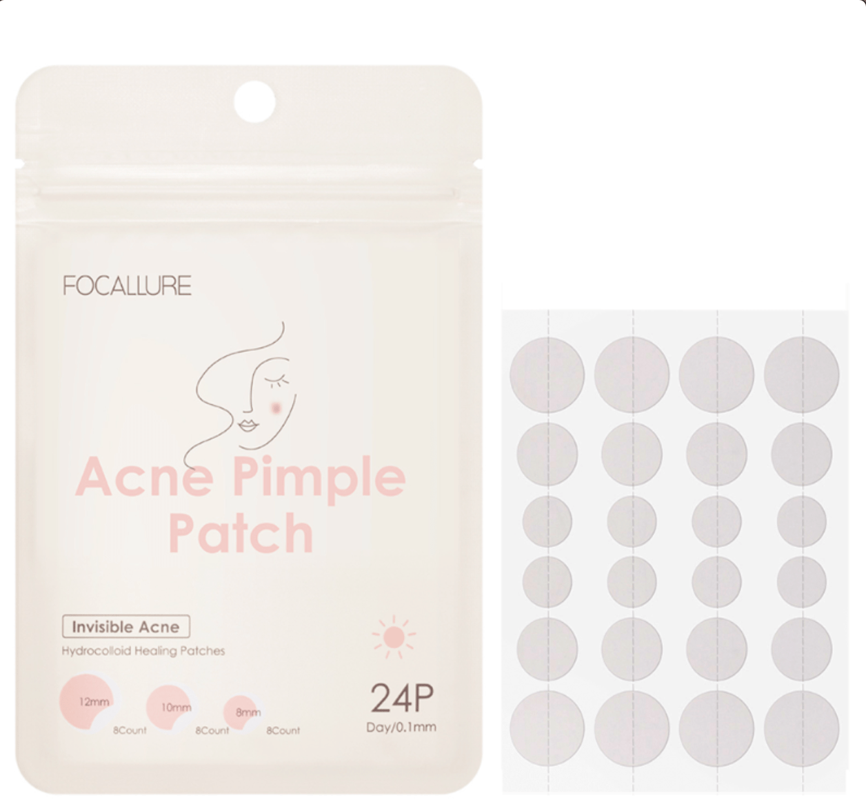 AcneOff Invisible Acne Removal Pimple Patches