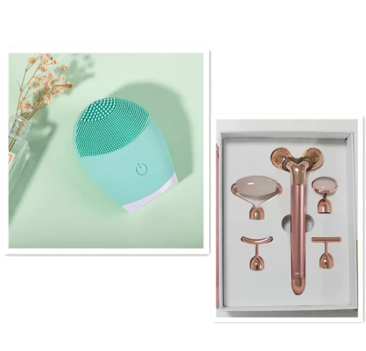 ✨ Glow Starts Here — Ultrasonic Silicone Facial Cleanser