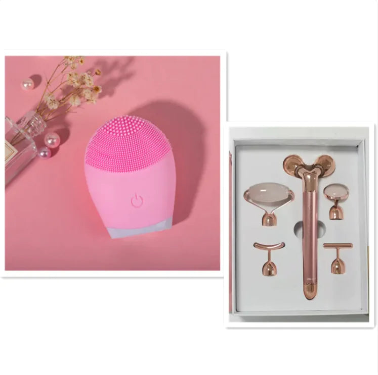 ✨ Glow Starts Here — Ultrasonic Silicone Facial Cleanser
