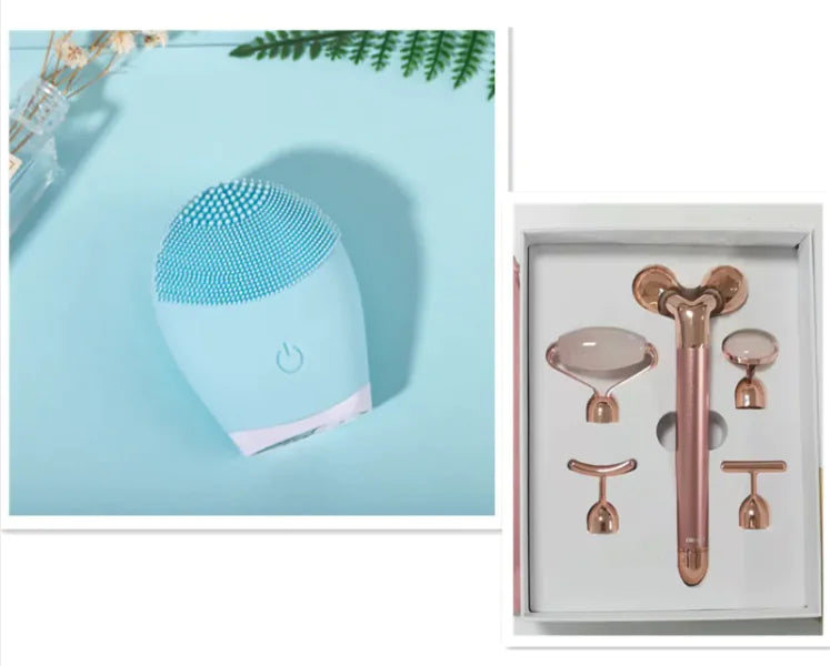 ✨ Glow Starts Here — Ultrasonic Silicone Facial Cleanser